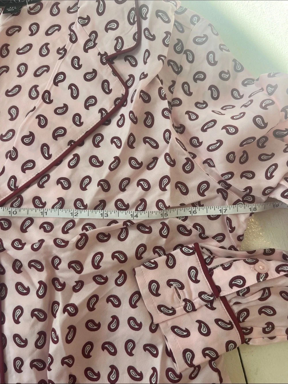 NWOT J Crew Drapey camp-collar shirt in paisley print